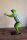 Schwimmfrosch Gartenfigur blau