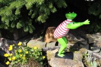 Gartenfigur Frosch Badeanzug