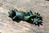 Gartenfigur Frosch liegend