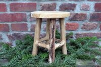 Teak Hocker H22 cm