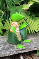 Zaunhocker Frosch mit Sonnenschirm II