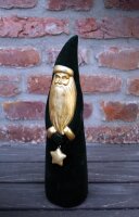 Samt Weihnachtsmann H36 cm