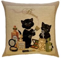 Gobelin Kissen Katzen Schönheiten