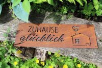 Rostschild Zuhause glücklich