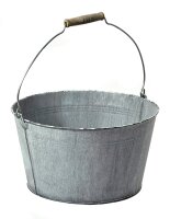 Nostalgie Blumentopf mit Henkel