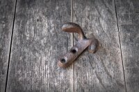 Wandhaken Doppelhaken Gusseisen klein