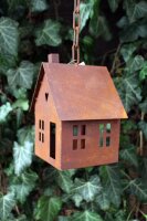 Vogelhaus Edelrost Futterhaus