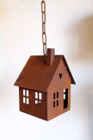 Vogelhaus Edelrost Futterhaus