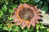 Gartendeko Sonnenblume Futterhaus