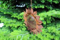 Gartendeko Sonnenblume Futterhaus