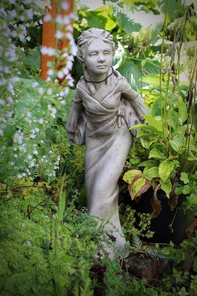 Gartenfigur Fee Violet