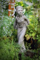 Gartenfigur Fee Violet