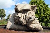 Gartenfigur Gargoyle wachsam