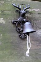 Türglocke Hirsch Gusseisen