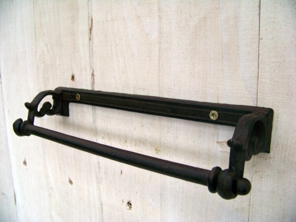 Handtuchhalter Nostalgie antikschwarz