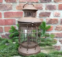 LED Lampe antikbraun Rost
