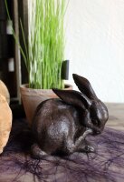 Gartenfigur Dekofigur Hase