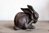 Gartenfigur Dekofigur Hase