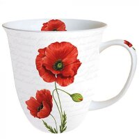 Tasse Stolze Mohnblume