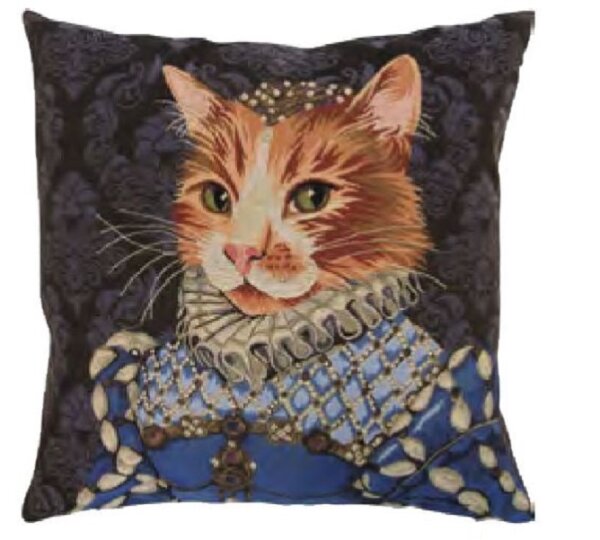 Gobelin Kissen Katze