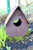 Vogelhaus Nistkasten Edelrost