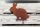 Gartenstecker Hase Edelrost