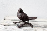 Gartenfigur Vogel auf Ast