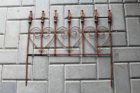 Rankgitter Edelrost H48cm
