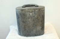 Zink Vorratsdose hoch schmal