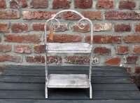 Nostalgie Etagere antikgrau