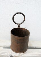 Eisen Blumentopf mit Aufhängung