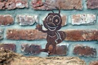 Gartenfigur Biene Edelrost
