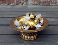 Nostalgie Anbiet Schale gold