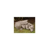 Gartenfigur Drache Snoozy schlafend