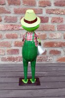 Gärtner Frosch Opa Karl