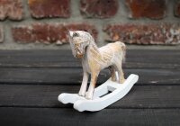 Nostalgie Holz Schaukelpferd