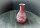 Vase matt satiniert rot
