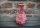 Vase matt satiniert rot