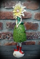 Dekofigur Blumenmädchen