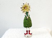 Dekofigur Blumenmädchen