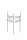 Staudenhalter Rost H72cm