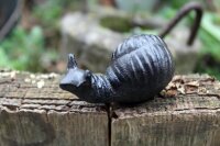 Dekofigur Schnecke Gusseisen