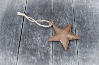 Shabby Stern Rost 8cm