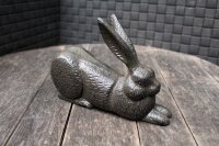 Gartenfigur Liegender Hase