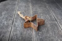 Christbaumschmuck Rost Stern
